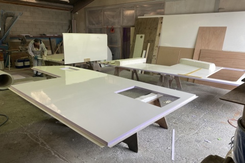 Custom precut panel